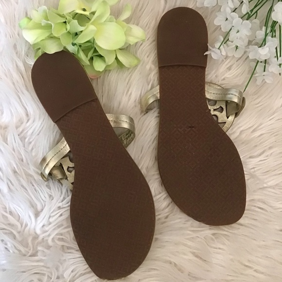 Tory Burch Miller Soft Metallic Sandals - Picture 3 of 7